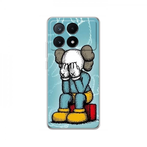 Чехлы для Xiaomi POCO X6 Pro (5G) - Bearbrick Louis Vuitton (PREMIUMPrint)