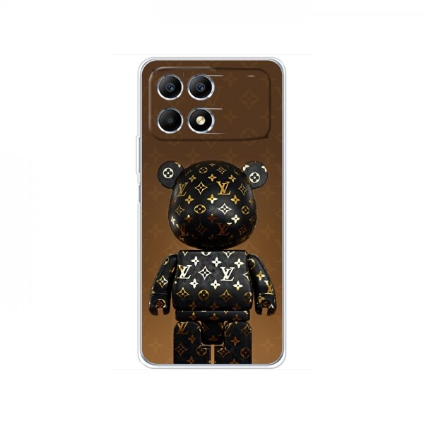 Чехлы для Xiaomi POCO F6 Pro - Bearbrick Louis Vuitton (PREMIUMPrint)