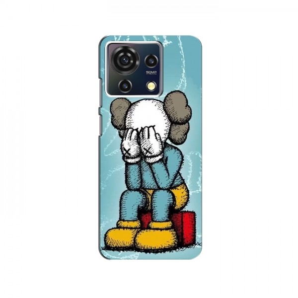 Чехлы для ZTE Blade V50 Vita - Bearbrick Louis Vuitton (PREMIUMPrint)