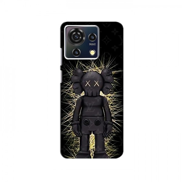 Чехлы для ZTE Blade V50 Vita - Bearbrick Louis Vuitton (PREMIUMPrint)