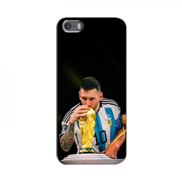 Чехлы для iPhone 5 / 5s / SE (Leo Messi чемпион) AlphaPrint