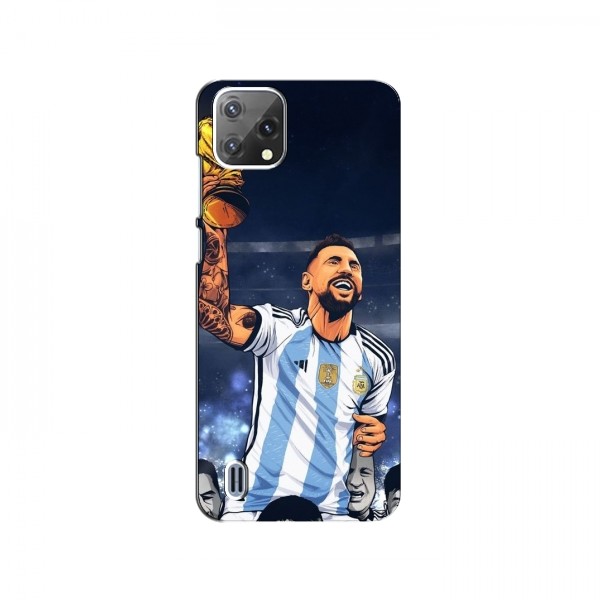 Чехлы для Блеквью А55 (Leo Messi чемпион) AlphaPrint