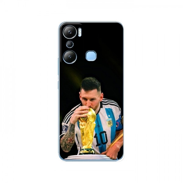 Чехлы для Инфиникс Хот 20и (Leo Messi чемпион) AlphaPrint