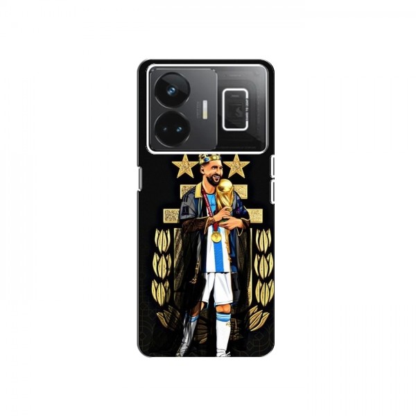 Чехлы для RealMe GT3 (Leo Messi чемпион) AlphaPrint