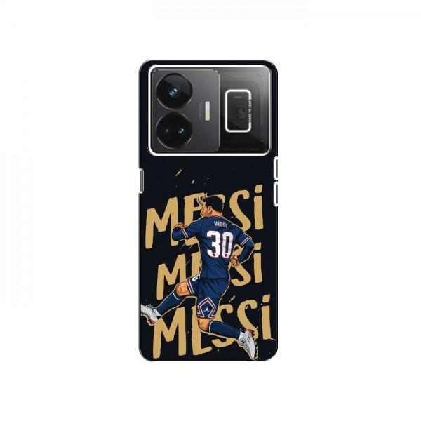 Чехлы для RealMe GT3 (Leo Messi чемпион) AlphaPrint