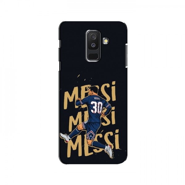 Чехлы для Samsung A6 Plus 2018, A6 Plus 2018, A605 (Leo Messi чемпион) AlphaPrint