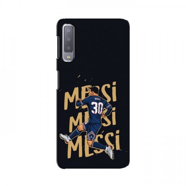 Чехлы для Samsung A7-2018, A750 (Leo Messi чемпион) AlphaPrint