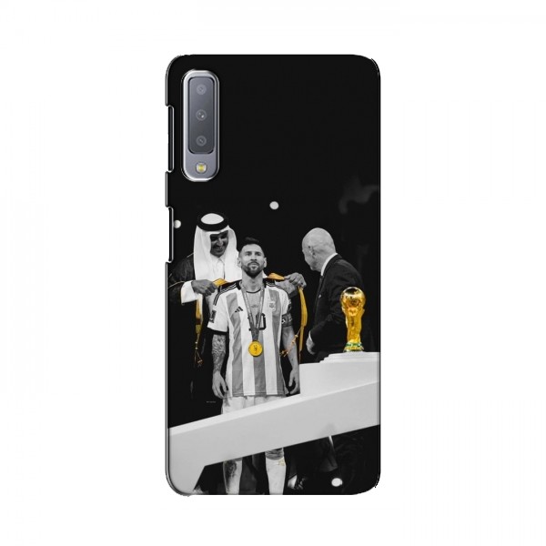 Чехлы для Samsung A7-2018, A750 (Leo Messi чемпион) AlphaPrint