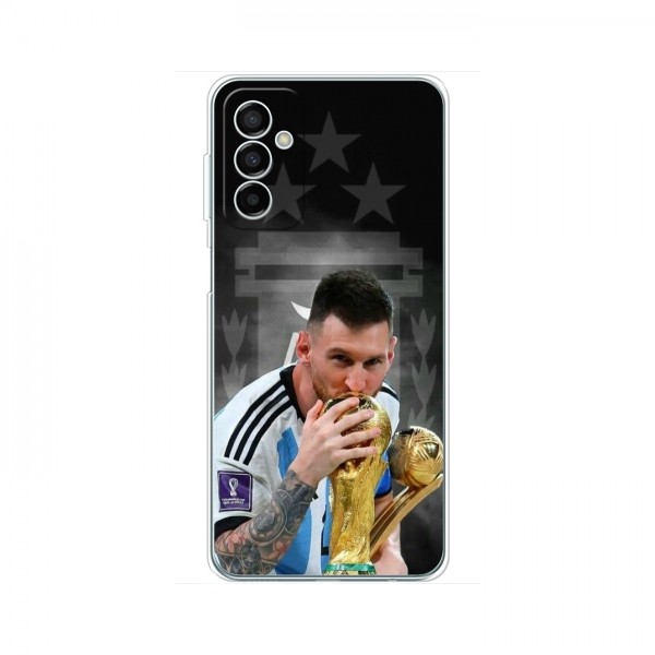 Чехлы для Самсунг М23 (5G) (Leo Messi чемпион) AlphaPrint