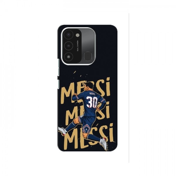 Чехлы для TECNO Spark 8C (Leo Messi чемпион) AlphaPrint