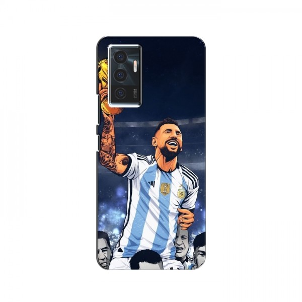 Чехлы для Виво в23е (Leo Messi чемпион) AlphaPrint