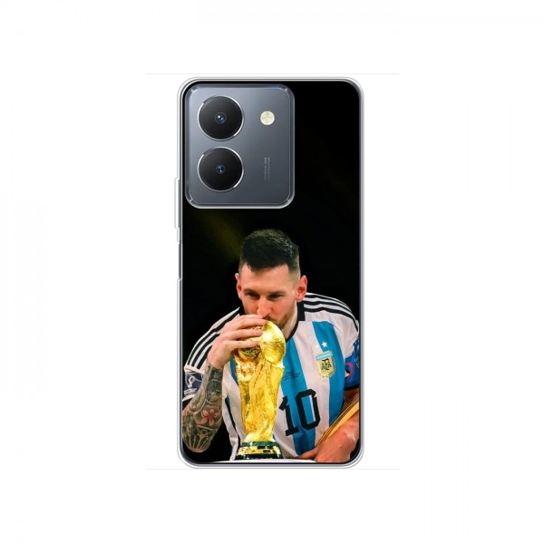 Чехлы для Виво У36 (Leo Messi чемпион) AlphaPrint