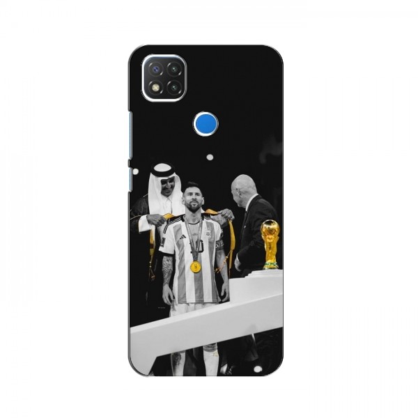 Чехлы для Xiaomi Redmi 9C (Leo Messi чемпион) AlphaPrint