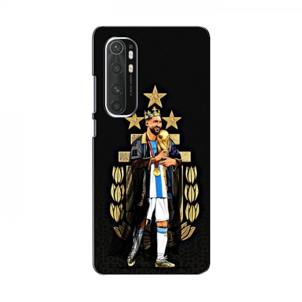 Чехлы для Xiaomi Mi Note 10 Lite (Leo Messi чемпион) AlphaPrint