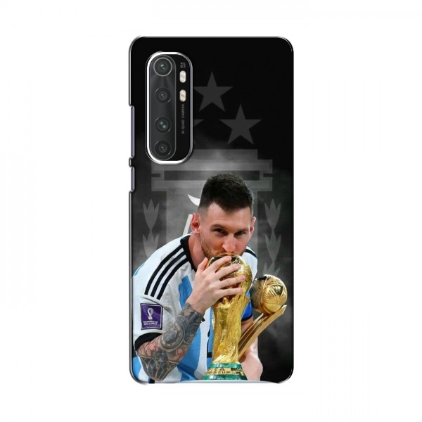 Чехлы для Xiaomi Mi Note 10 Lite (Leo Messi чемпион) AlphaPrint