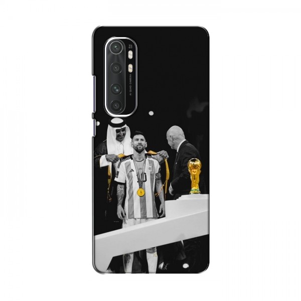 Чехлы для Xiaomi Mi Note 10 Lite (Leo Messi чемпион) AlphaPrint
