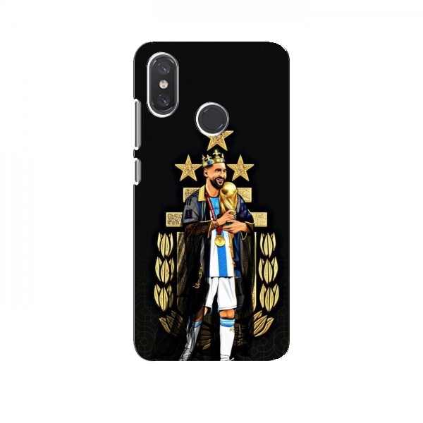 Чехлы для Xiaomi Mi8 (Leo Messi чемпион) AlphaPrint