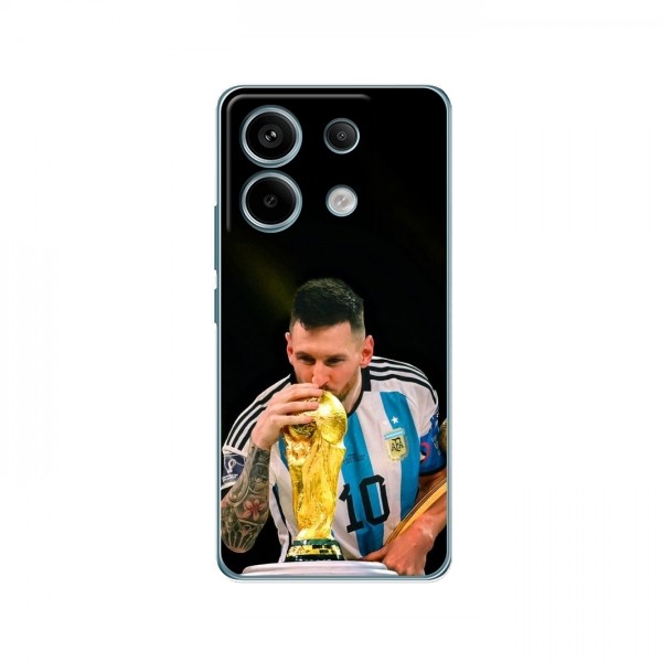 Чехлы для ПОКО Х6 5G (Leo Messi чемпион) AlphaPrint