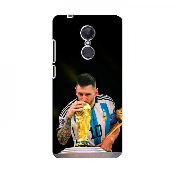 Чехлы для Xiaomi Redmi 5 Plus (Leo Messi чемпион) AlphaPrint