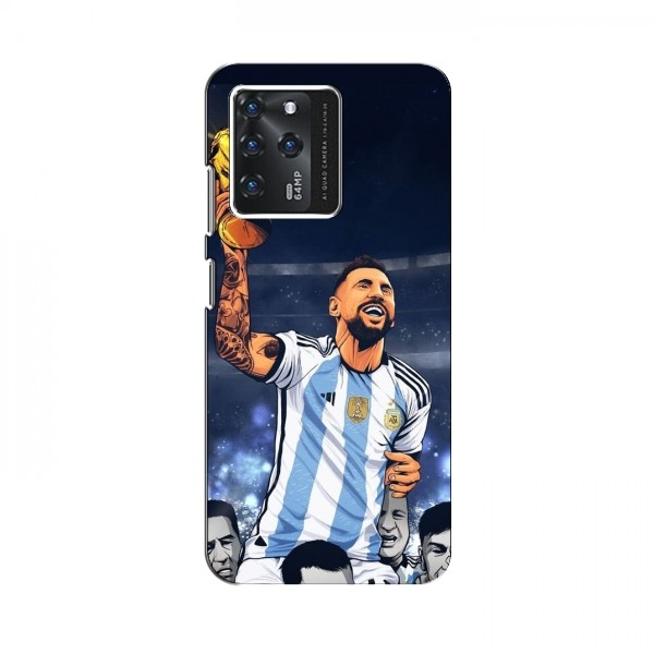 Чехлы для ЗТЕ Блейд В30 (Leo Messi чемпион) AlphaPrint