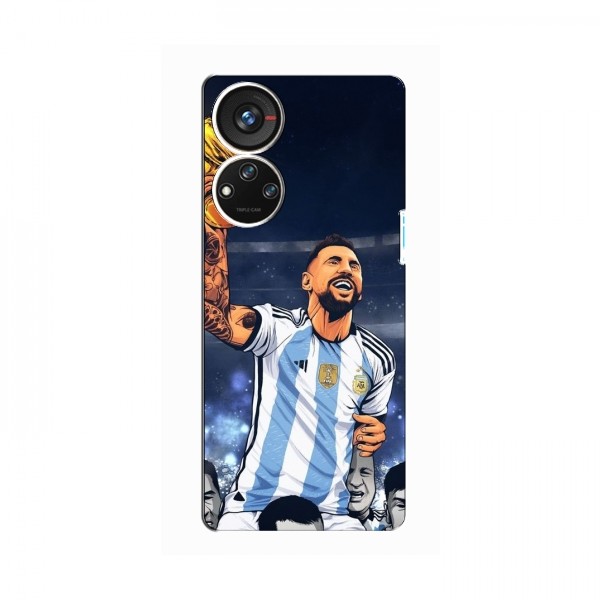 Чехлы для ЗТЕ В40с (Leo Messi чемпион) AlphaPrint