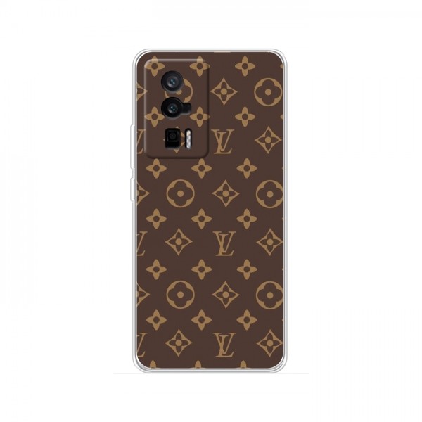 Чехлы Луи Витон для Поко Ф5 Про (AlphaPrint - LOUIS VUITTON)