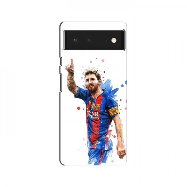 Чехлы Месси для Google Pixel 6 Pro AlphaPrint