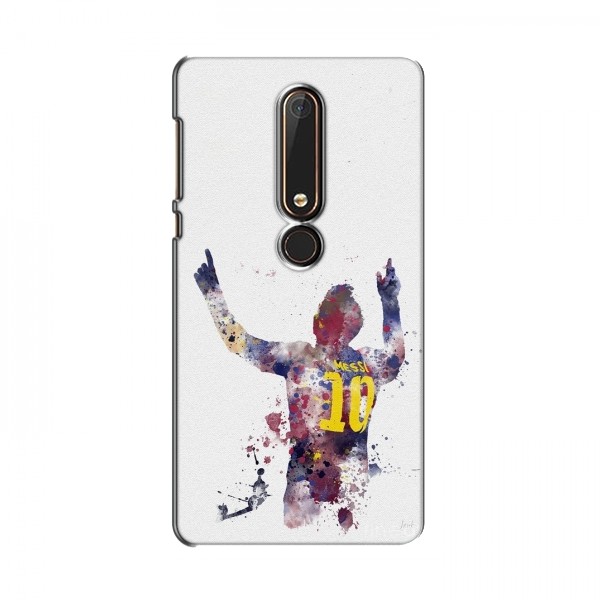 Чехлы Месси для Nokia 6 2018 AlphaPrint