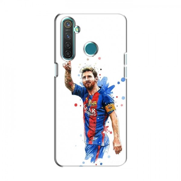 Чехлы Месси для RealMe 5 AlphaPrint