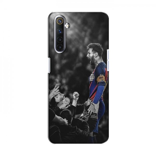 Чехлы Месси для RealMe 6 AlphaPrint