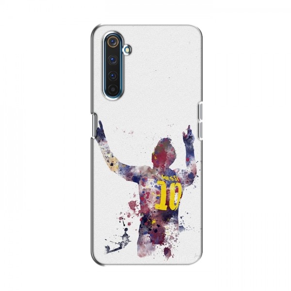 Чехлы Месси для RealMe 6 Pro AlphaPrint