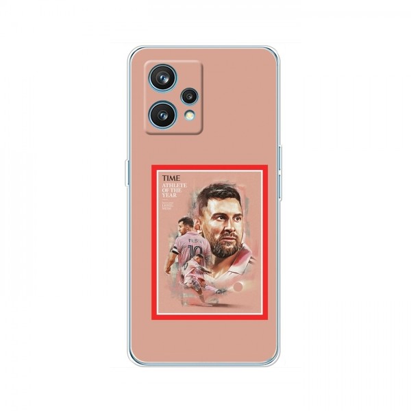 Чехлы Месси для RealMe 9 AlphaPrint