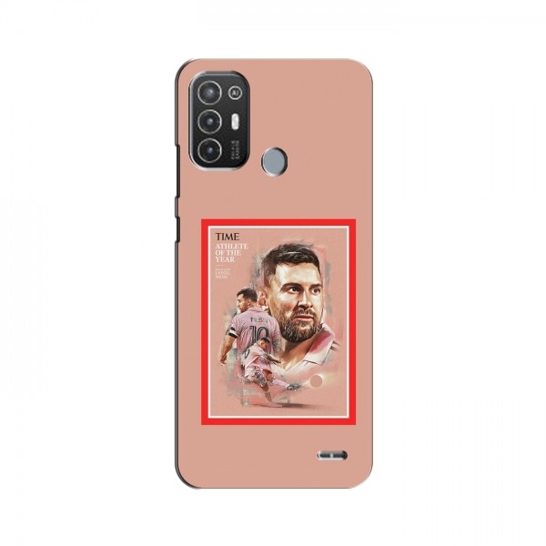 Чехлы Месси для TECNO Pop 6 Pro (BE8) AlphaPrint