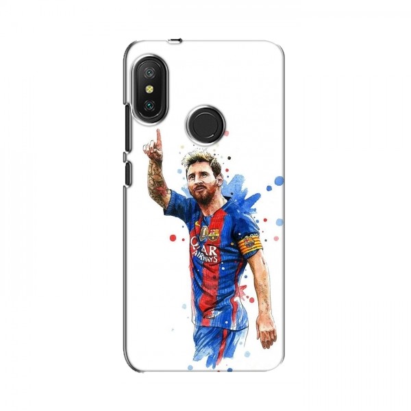 Чехлы Месси для Xiaomi Redmi 6 Pro AlphaPrint