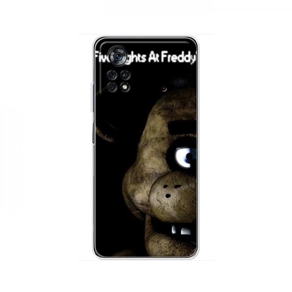 Чехлы Пять ночей с Фредди для Поко X4 Про (5G) (PREMIUMPrint)