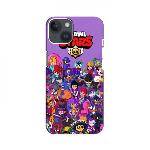 Чехлы Brawl Stars для iPhone 15 Plus (AlphaPrint)