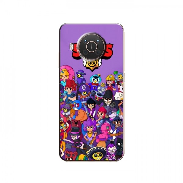 Чехлы Brawl Stars для Nokia X10 (AlphaPrint)