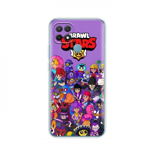 Чехлы Brawl Stars для OPPO A15s (AlphaPrint)