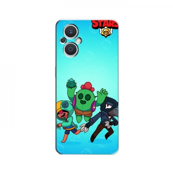 Чехлы Brawl Stars для OPPO Reno 7 Lite (5G) (AlphaPrint)