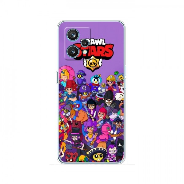 Чехлы Brawl Stars для RealMe 9 Pro Plus (AlphaPrint)