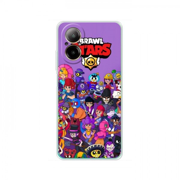 Чехлы Brawl Stars для RealMe C67 (AlphaPrint)