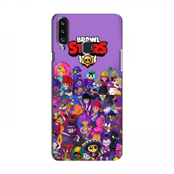 Чехлы Brawl Stars для Samsung Galaxy A20s (A207) (AlphaPrint)