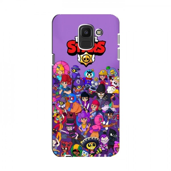 Чехлы Brawl Stars для Samsung J6 2018 (AlphaPrint)