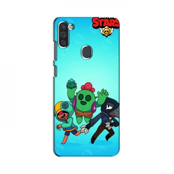 Чехлы Brawl Stars для Samsung Galaxy M11 (AlphaPrint)