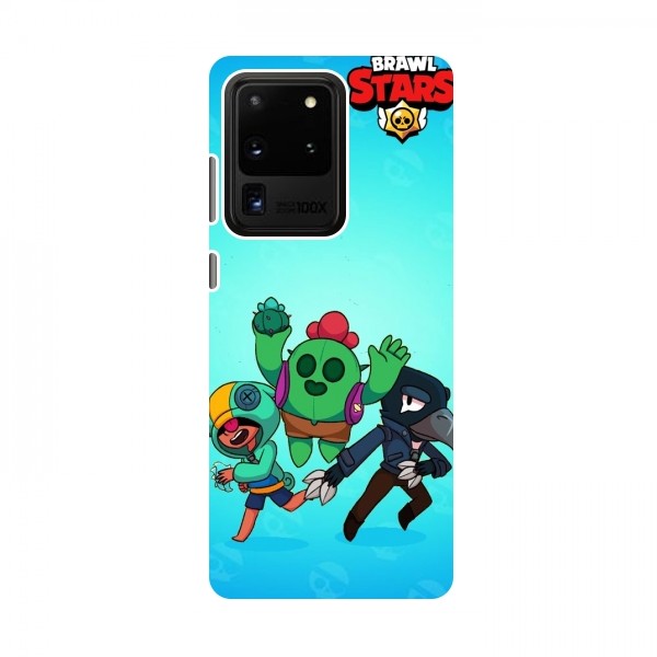 Чехлы Brawl Stars для Samsung Galaxy S20 Ultra (AlphaPrint)