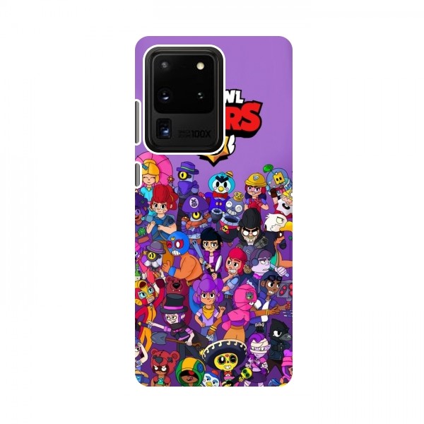 Чехлы Brawl Stars для Samsung Galaxy S20 Ultra (AlphaPrint)