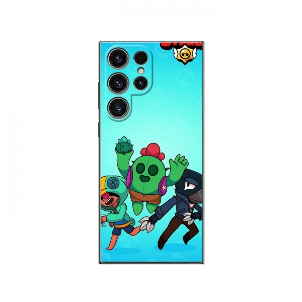 Чехлы Brawl Stars для Samsung Galaxy S23 Ultra (AlphaPrint)