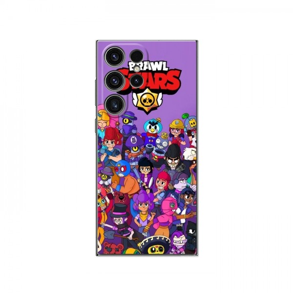 Чехлы Brawl Stars для Samsung Galaxy S23 Ultra (AlphaPrint)