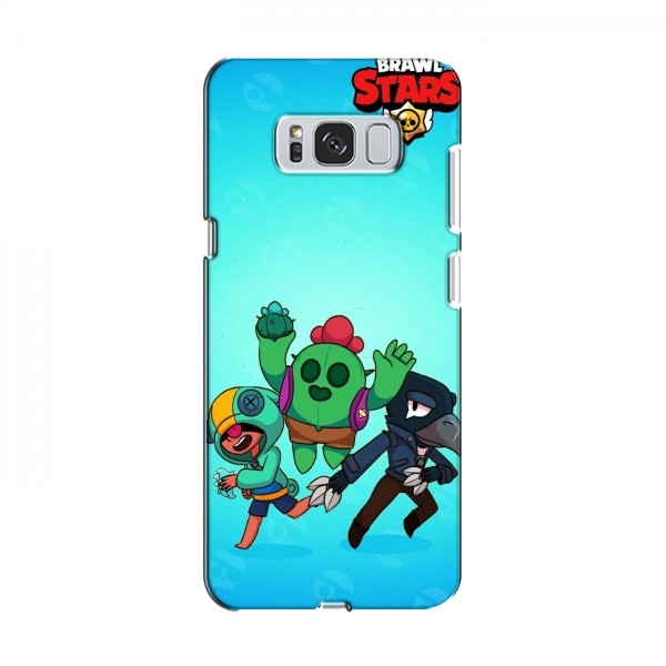 Чехлы Brawl Stars для Samsung S8 Plus, Galaxy S8+, S8 Плюс G955 (AlphaPrint)