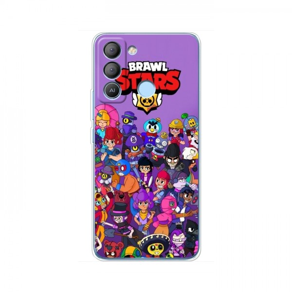 Чехлы Brawl Stars для TECNO Pop 5 LTE (AlphaPrint)